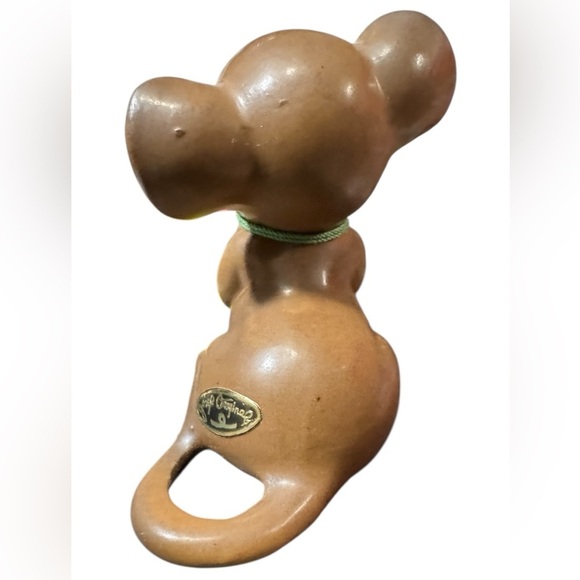 Vintage Josef Orig. ROMANTIC  MOUSE  FLOWER BOUQUET “To My Love” JAPAN 2.5” - Picture 11 of 13